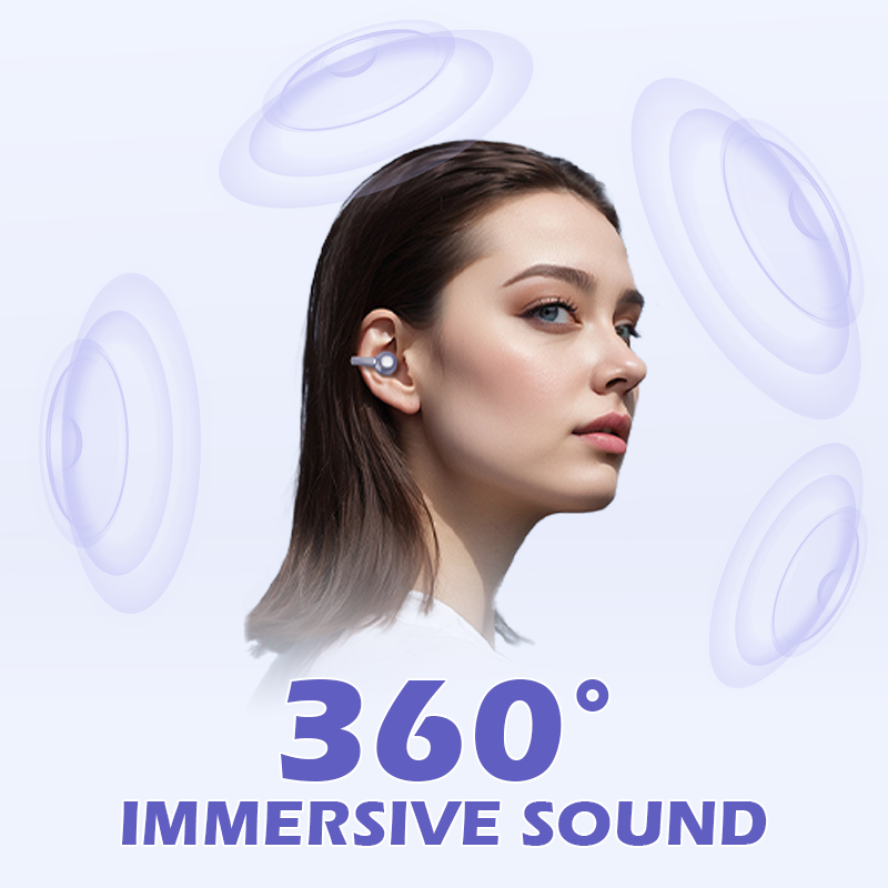 🔥50% OFF Clip-On Open Ear Bluetooth Earbuds | 50K Sold, No Ear Pain, 8-10H Playtime