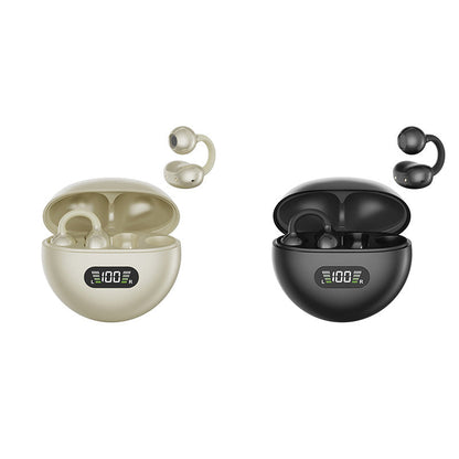 🔥50% OFF Clip-On Open Ear Bluetooth Earbuds | 50K Sold, No Ear Pain, 8-10H Playtime