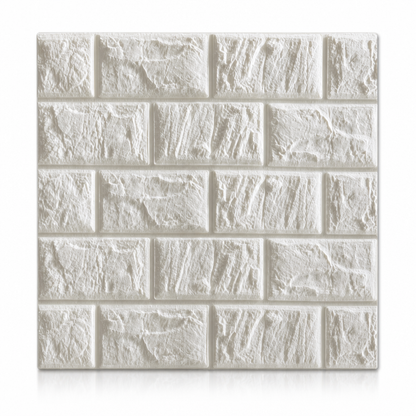 🧱 50% OFF! 🏡 Self-Adhesive 3D Tile Panels – Brick texture, waterproof & 16 colours ✨