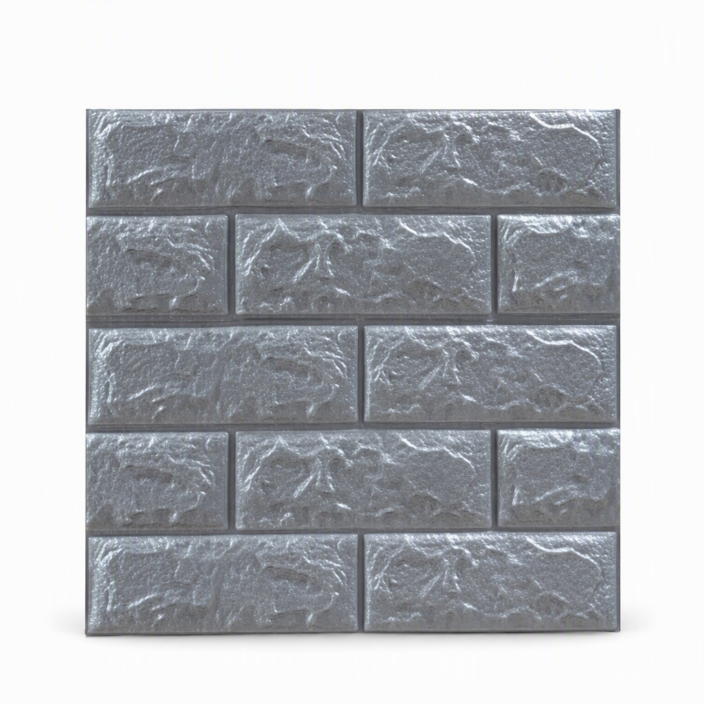 🧱 50% OFF! 🏡 Self-Adhesive 3D Tile Panels – Brick texture, waterproof & 16 colours ✨