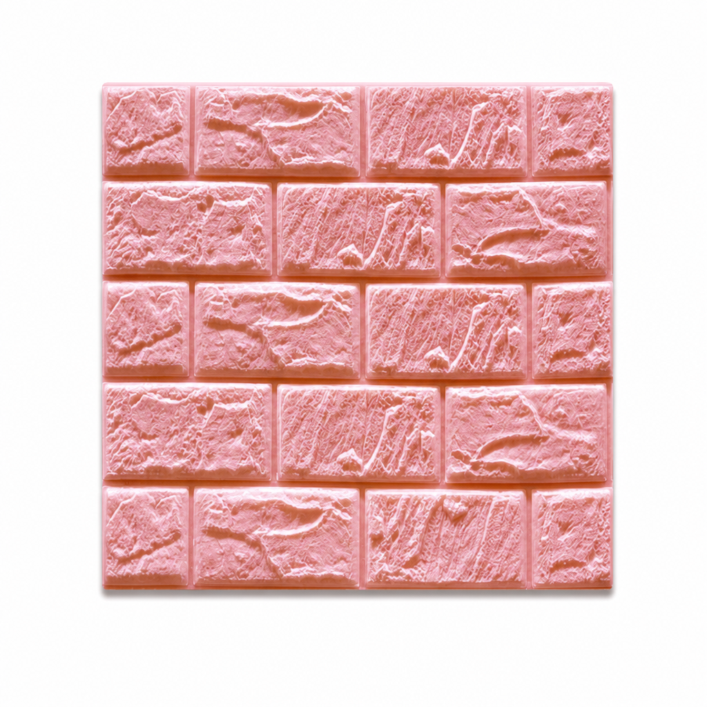 🧱 50% OFF! 🏡 Self-Adhesive 3D Tile Panels – Brick texture, waterproof & 16 colours ✨
