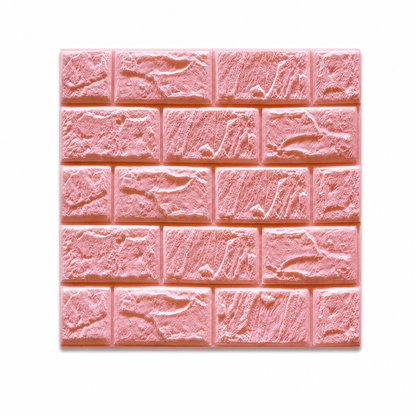 🧱 50% OFF! 🏡 Self-Adhesive 3D Tile Panels – Brick texture, waterproof & 16 colours ✨