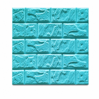 🧱 50% OFF! 🏡 Self-Adhesive 3D Tile Panels – Brick texture, waterproof & 16 colours ✨