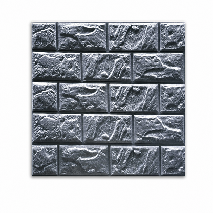 🧱 50% OFF! 🏡 Self-Adhesive 3D Tile Panels – Brick texture, waterproof & 16 colours ✨